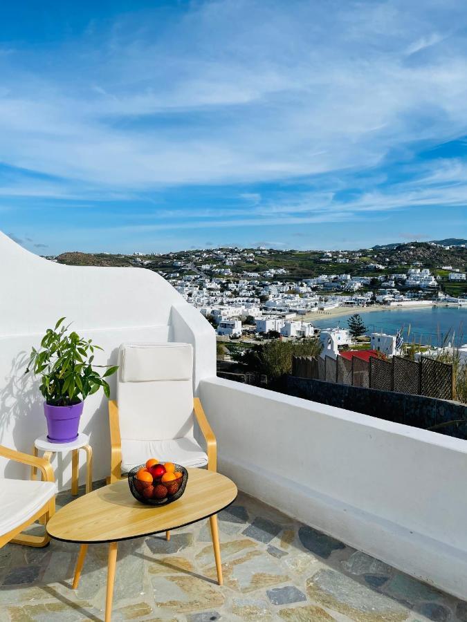 Villa Modern Cycladic Sea View House Ornos  Exterior foto