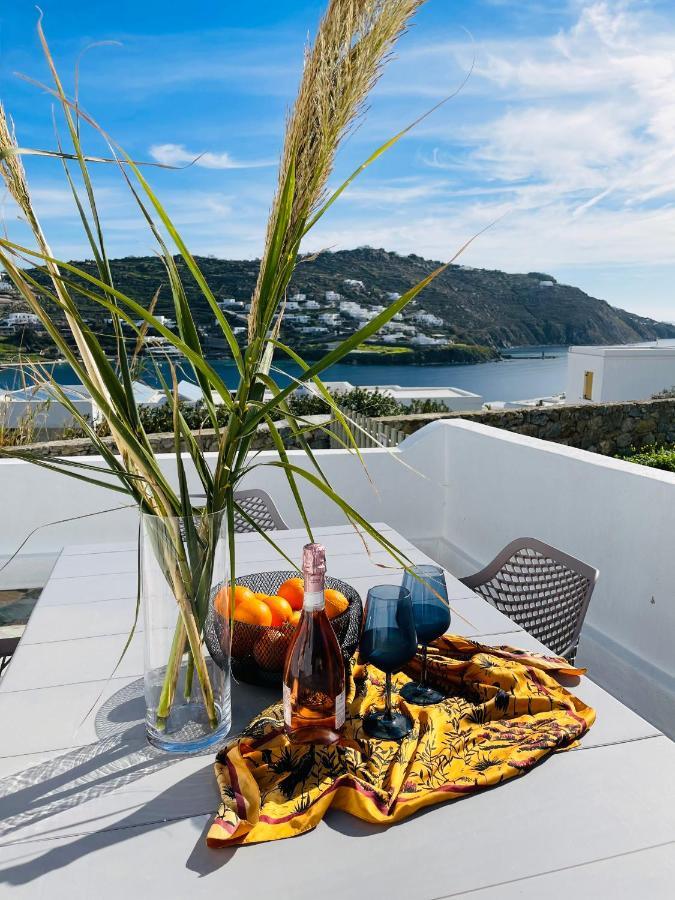 Villa Modern Cycladic Sea View House Ornos  Exterior foto