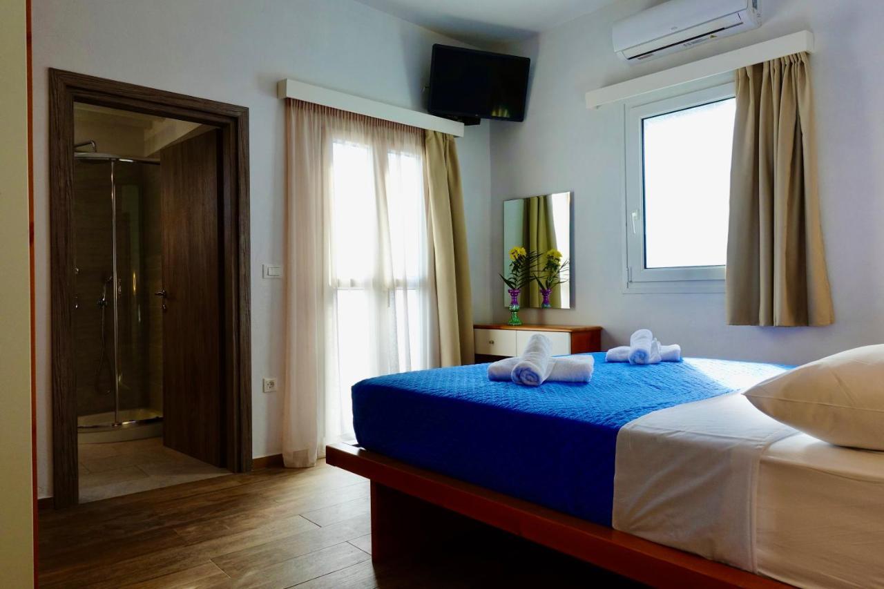 Villa Modern Cycladic Sea View House Ornos  Exterior foto